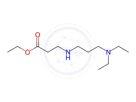 Chemical structure of Ethyl 3-{[3-(diethylamino)propyl]amino}propanoate