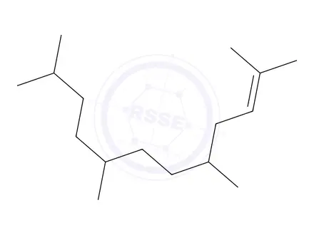 Chemical structure of TETRAISOBUTYLENE