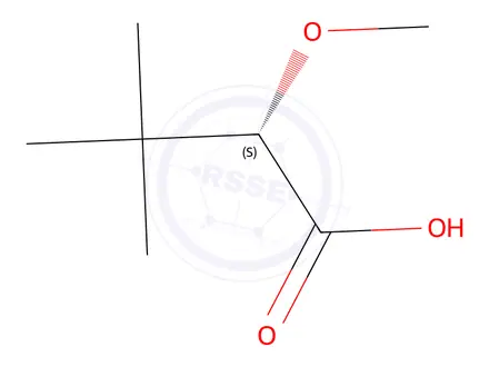 Chemical structure of (S)-2-Methoxy-3,3-dimethylbutanoic acid