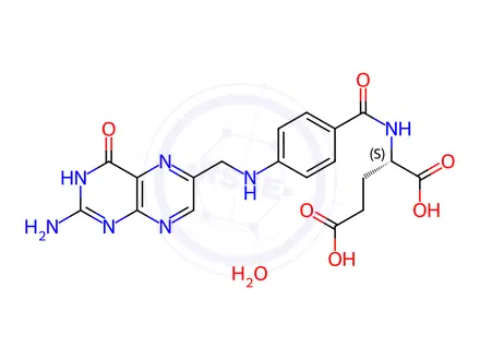 Chemical structure of Folic Acid Impurity 135