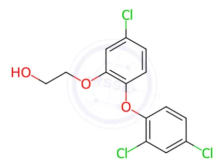 Chemical structure of Triclosan Impurity 52
