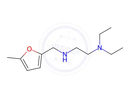 Chemical structure of n1,n1-Diethyl-n2-((5-methylfuran-2-yl)methyl)ethane-1,2-diamine