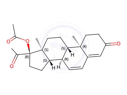 Chemical structure of Chlormadinone acetate Impurity 11(Chlormadinone acetate EP Impurity K)