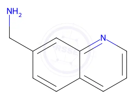 Chemical structure of quinolin-7-ylmethanamine dihydrochloride