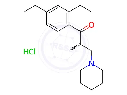 Chemical structure of Eperisone Impurity 30(Hydrochloride)