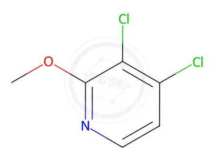 Chemical structure of 3,4-Dichloro-2-methoxypyridine