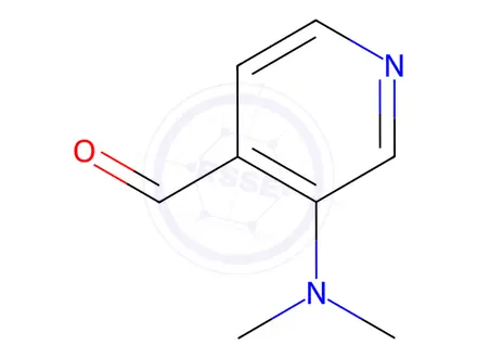 Chemical structure of 3-(Dimethylamino)isonicotinaldehyde