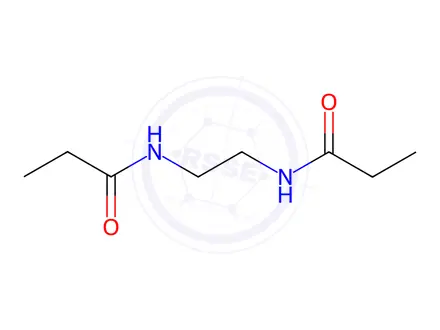Chemical structure of N,N'-Ethylenebis(propanamide)