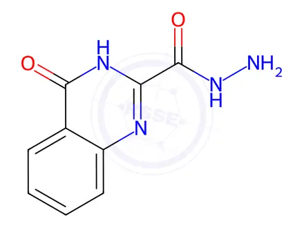 Chemical structure of 4-OXO-3,4-DIHYDRO-QUINAZOLINE-2-CARBOXYLIC ACID HYDRAZIDE