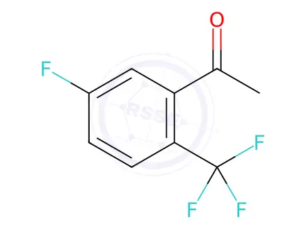 Chemical structure of 5'-Fluoro-2'-(trifluoromethyl)acetophenone