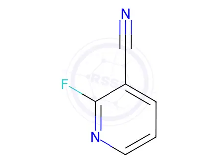 Chemical structure of 2-Fluoronicotinonitrile