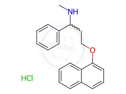 Chemical structure of Dapoxetine Impurity 47(Hydrochlorate)