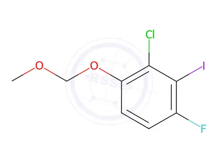 Chemical structure of Benzene, 2-chloro-4-fluoro-3-iodo-1-(methoxymethoxy)-