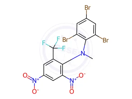 Chemical structure of Bromethalin