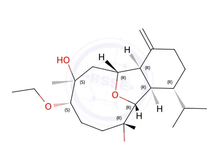 Chemical structure of patagonicol
