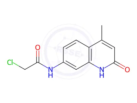 Chemical structure of Carbostyril 124 N-Carboxymethyl Chloride