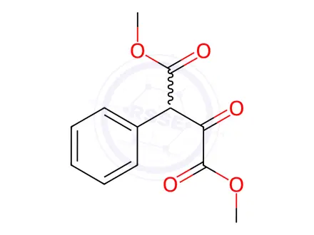 Chemical structure of 2-Oxo-3-phenylsuccinic acid dimethyl ester