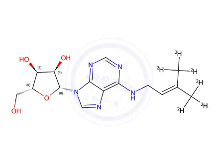 Chemical structure of Ribavirin Impurity 30-d6