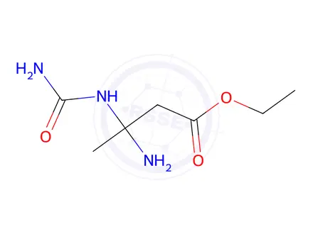 Chemical structure of Ethyl 3-amino-3-ureidobutanoate