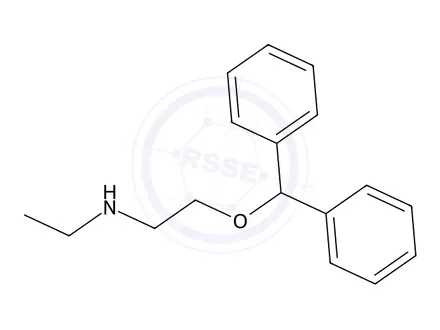 Chemical structure of 2-(Benzhydryloxy)-N-ethylethan-1-amine