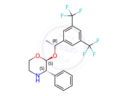 Chemical structure of Aprepitant Impurity 138