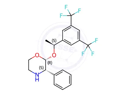 Chemical structure of Aprepitant Impurity 137