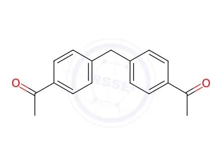 Chemical structure of Bis(4-acetylphenyl)methane