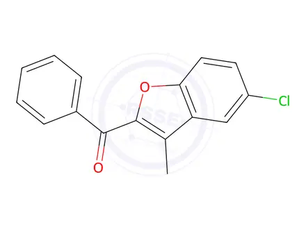 Chemical structure of (5-Chloro-3-methyl-1-benzofuran-2-yl)(phenyl)methanone