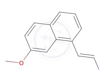 Chemical structure of Agomelatine Impurity 41