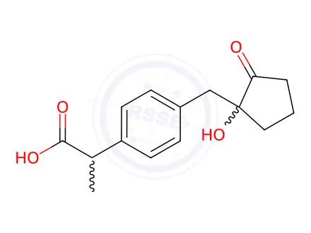Chemical structure of Loxoprofen Impurity 35