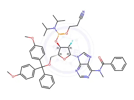 Chemical structure of Phosphoramidites Impurity 19