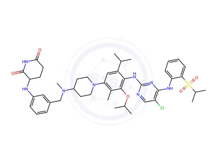 Chemical structure of AZD 1283 Impurity 208