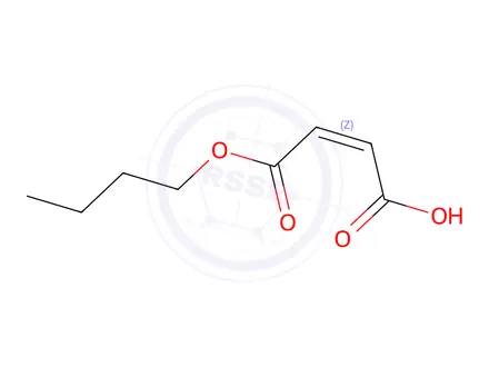 Chemical structure of Monobutyl Maleate