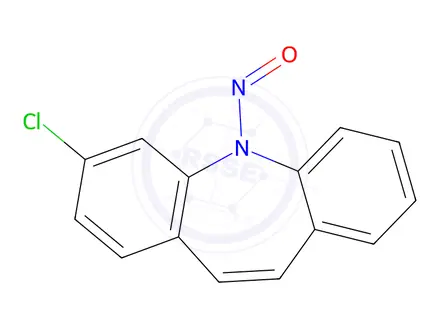 Chemical structure of 3-Chloro-5-nitroso-5H-dibenzo[b,f]azepine