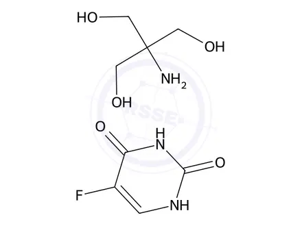 Chemical structure of Fluorouracil Trometamol