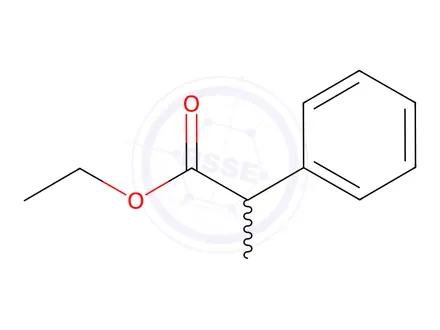 Chemical structure of Ethyl 2-phenylpropanoate