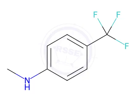 Chemical structure of 4-(Trifluoromethyl)-N-methylaniline