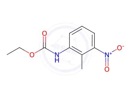 Chemical structure of N-Ethoxycarbonyl-3-nitro-o-toluidine