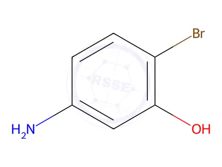 Chemical structure of 5-Amino-2-bromophenol