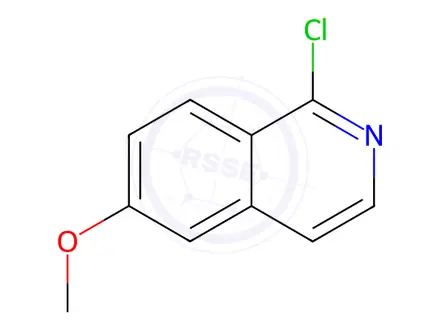 Chemical structure of 1-Chloro-6-methoxyisoquinoline