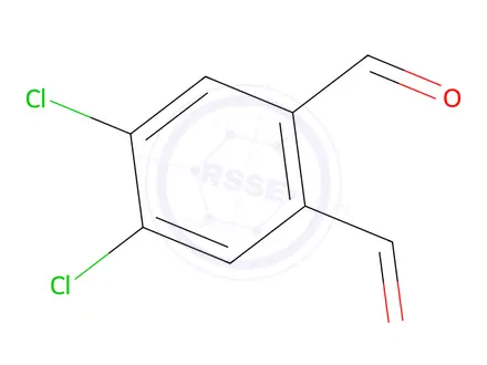 Chemical structure of 4,5-Dichlorophthalaldehyde