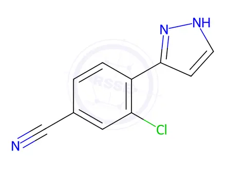 Chemical structure of Darolutamide Impurity 74