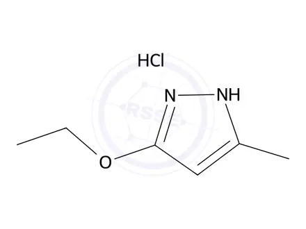 Chemical structure of 3-Ethoxy-5-methyl-1H-pyrazole hydrochloride