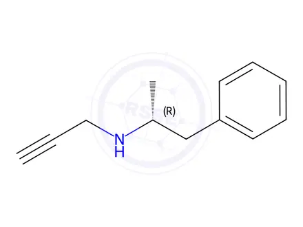 Chemical structure of R-(-)-N-Demethyl Deprenyl