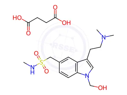 Chemical structure of Sumatriptan EP Impurity C succinate