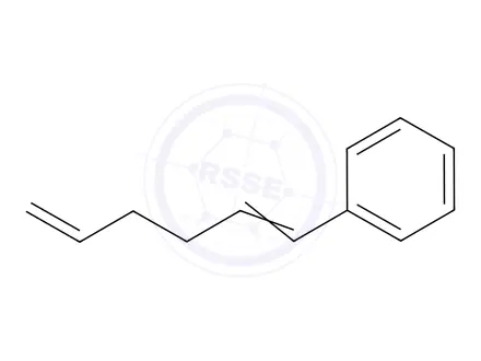 Chemical structure of Hexa-1,5-dien-1-ylbenzene