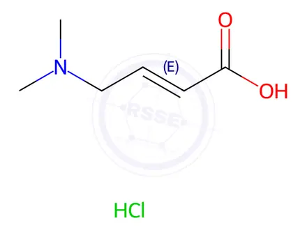 Chemical structure of Afatinib Impurity 56