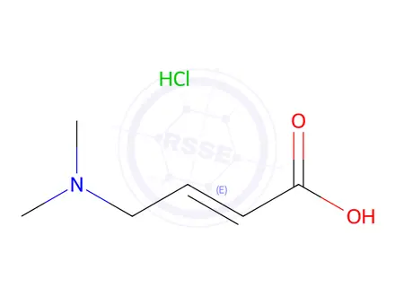 Chemical structure of Afatinib Impurity 56