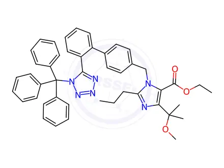 Chemical structure of Olmesartan Medoxomil Impurity W