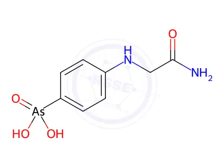 Chemical structure of Tryparsamide Monomer